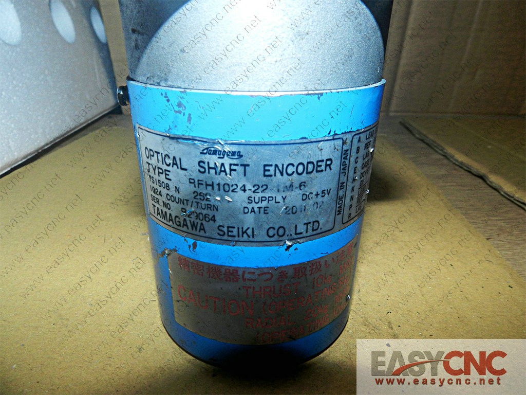 RFH1024-22-1M-6 TAMAGAWA OPTICAL SHAFT encoder used