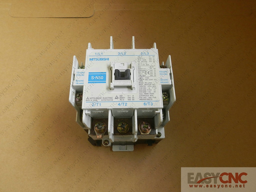 S-N50 Mitsubishi contactor MCC used