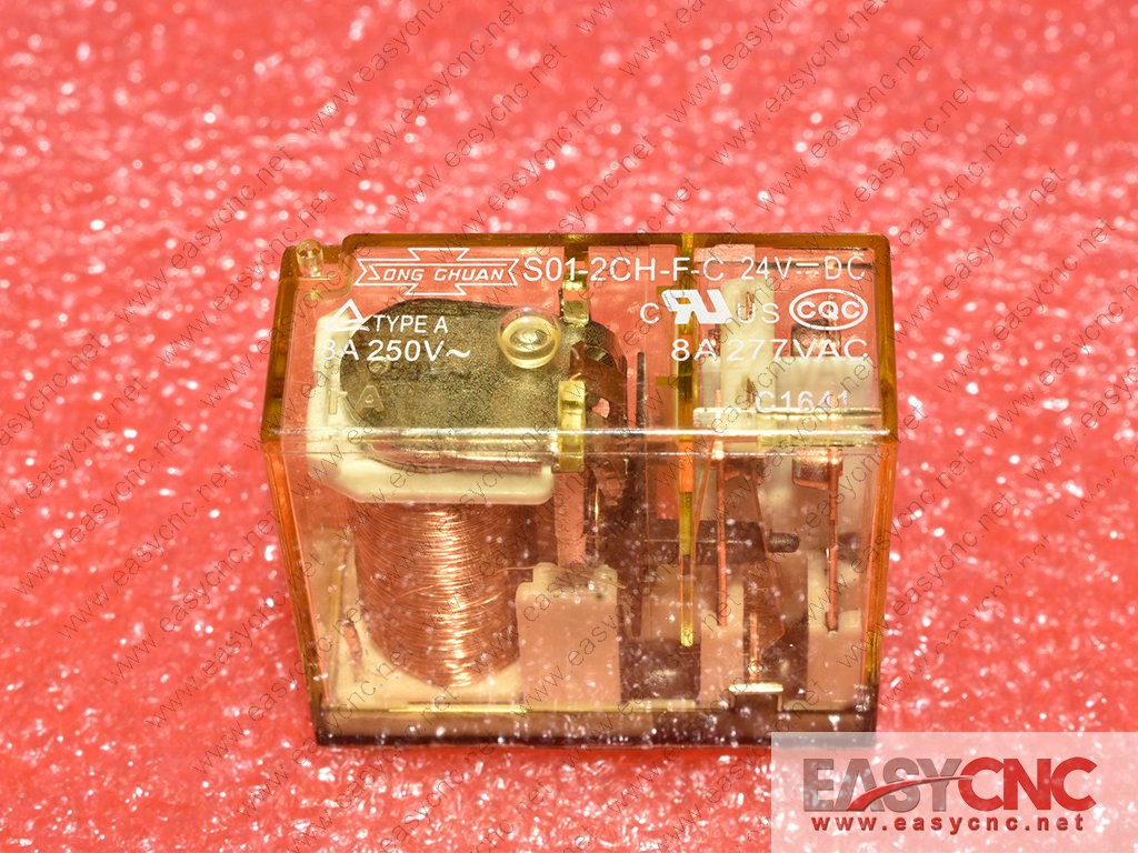 S01-2CH-F-C 24VDC realy used
