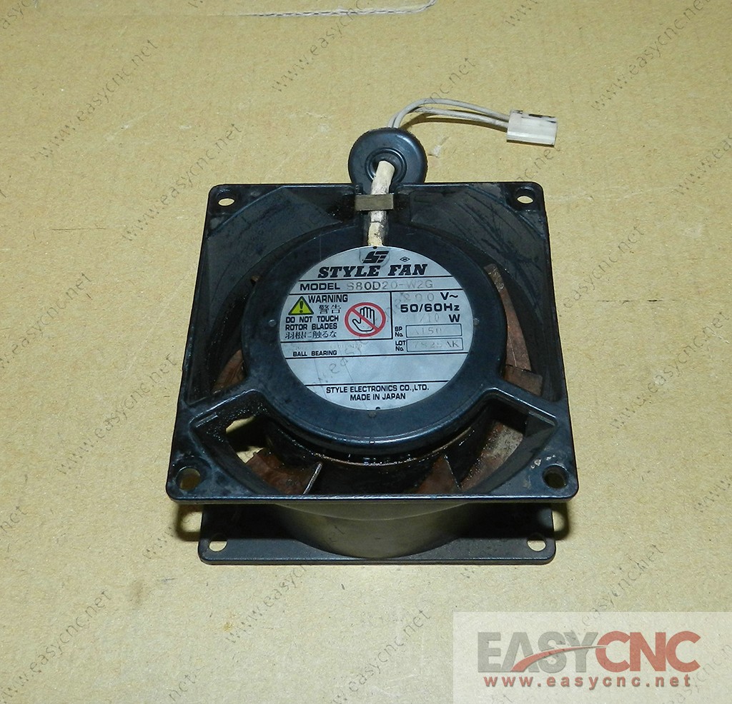 S80D20-W2G STYLE FAN used