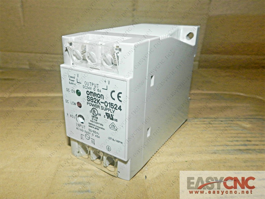 S82K-01524 OMRON power supply used