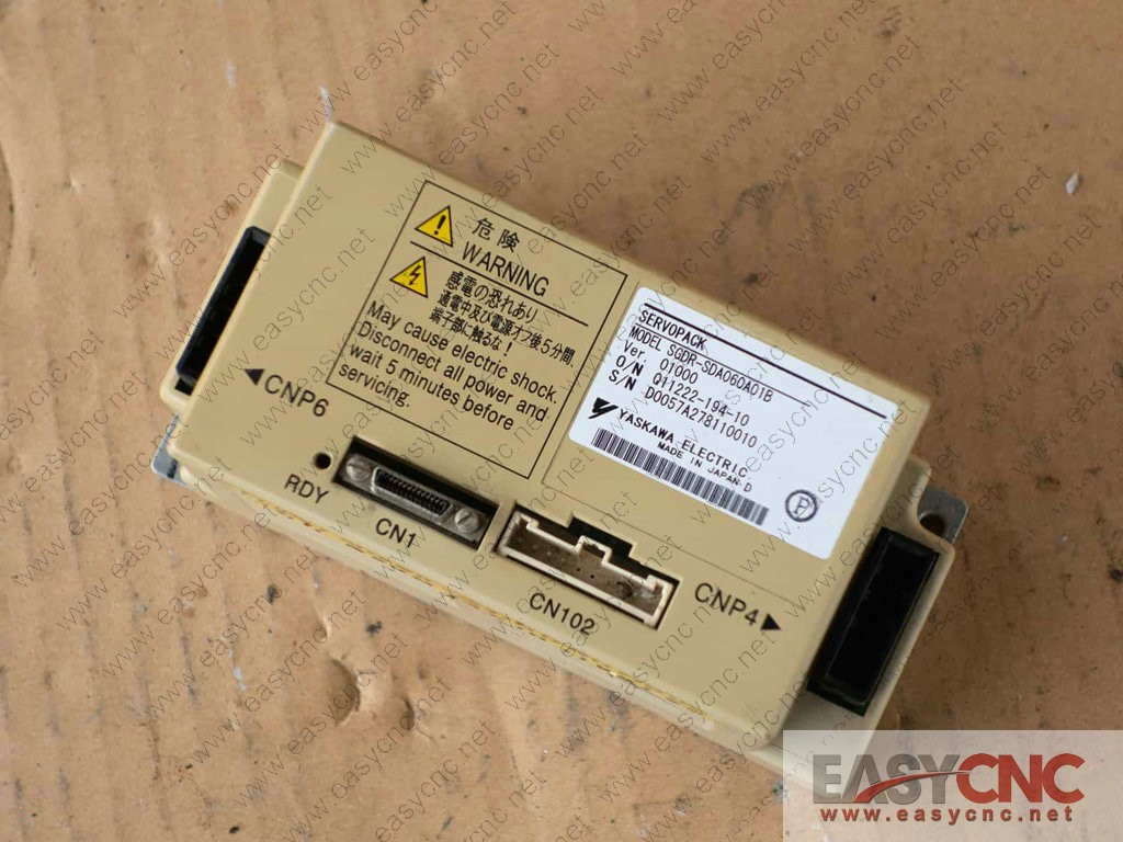 SGDR-SDA060A01B Yaskawa servopack used