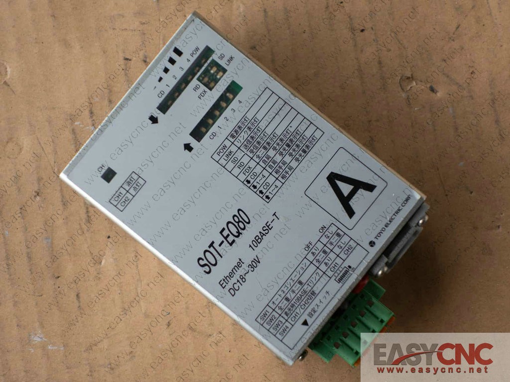 SOT-EQ80/A Toyo ethernet 10base-t used