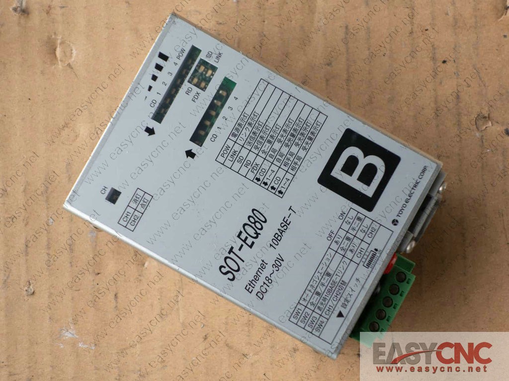 SOT-EQ80/B Toyo ethernet 10base-t used