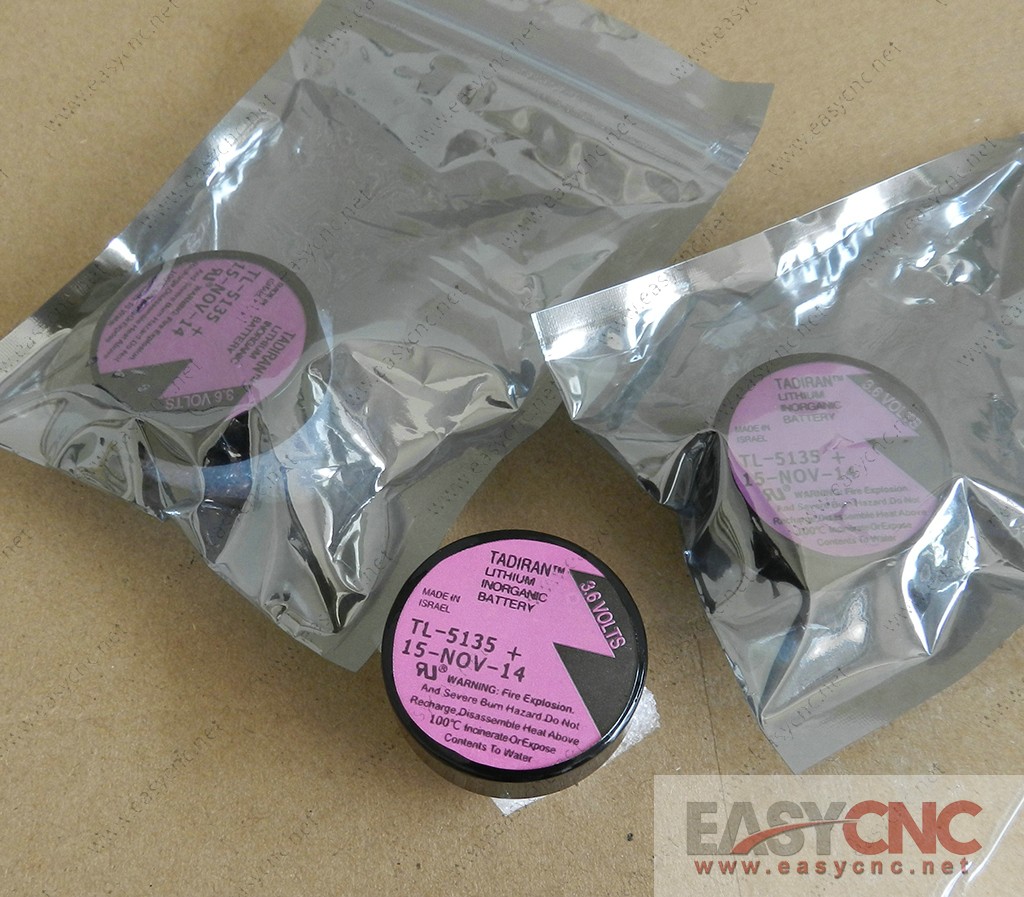 TL-5135 3.6V TADIRAN LITHIUM INORGANIC BATTERY new