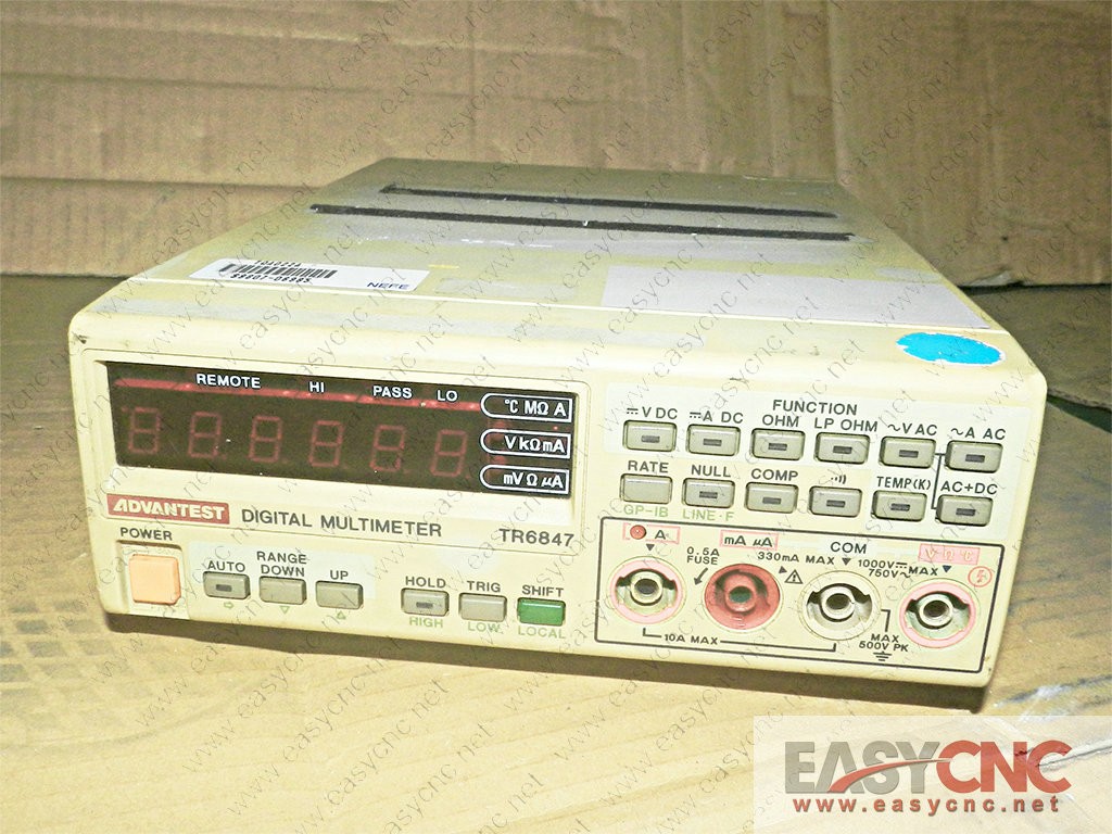TR6847 ADVANTEST Digital Multimeter used
