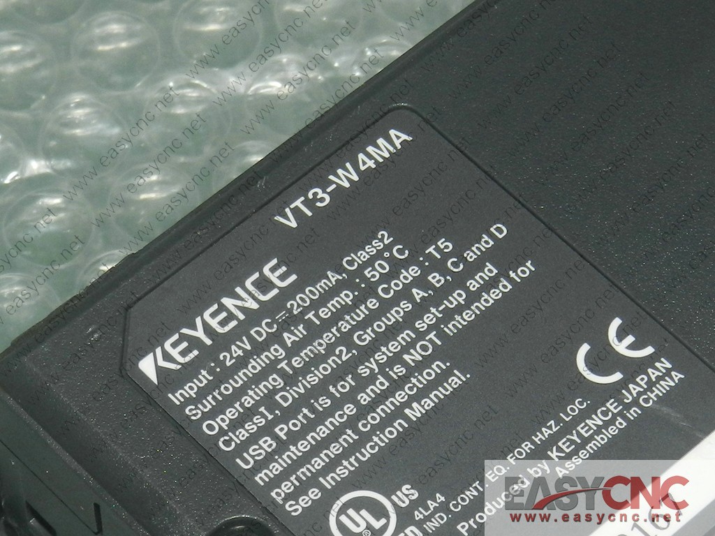 VT3-W4MA Keyence touch screen used