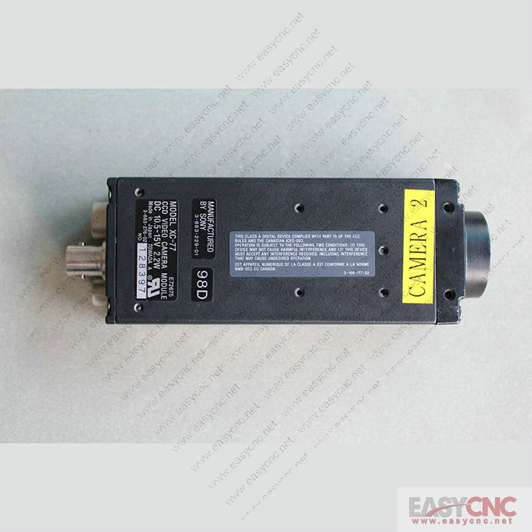 XC-77 Sony video camera used