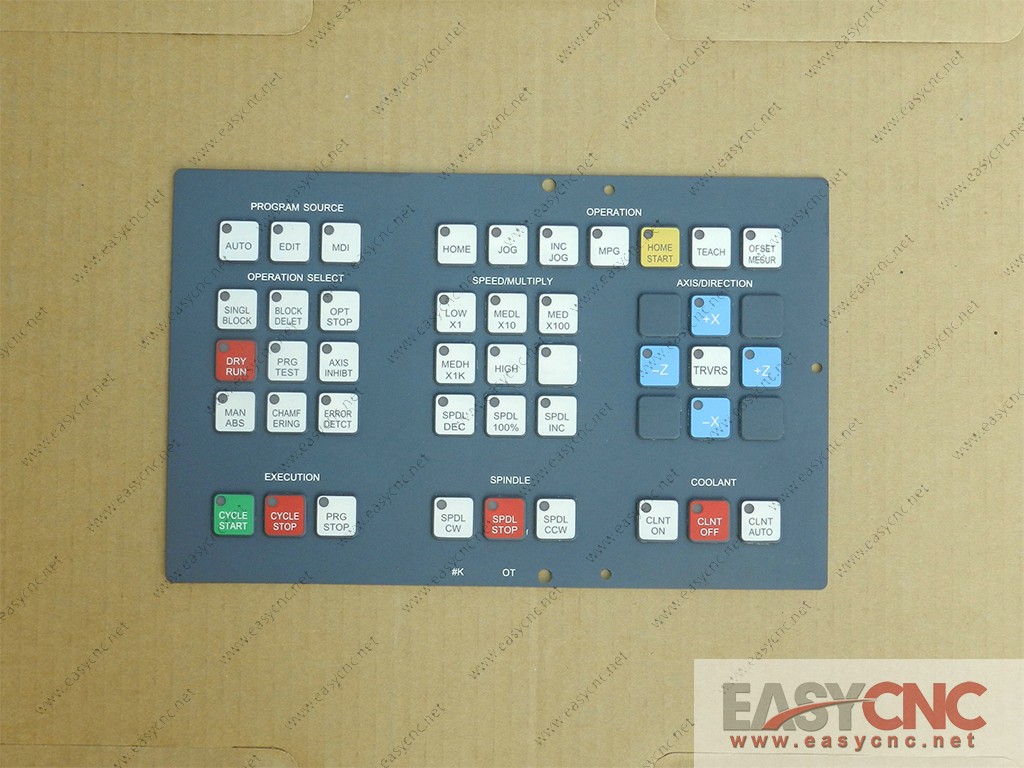A98L-0001-0524#K Fanuc silicone keypad membrane new