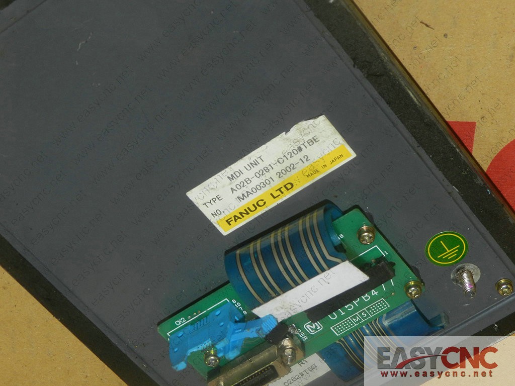 A02B-0281-C120#TBE Fanuc MDI unit keyboard used