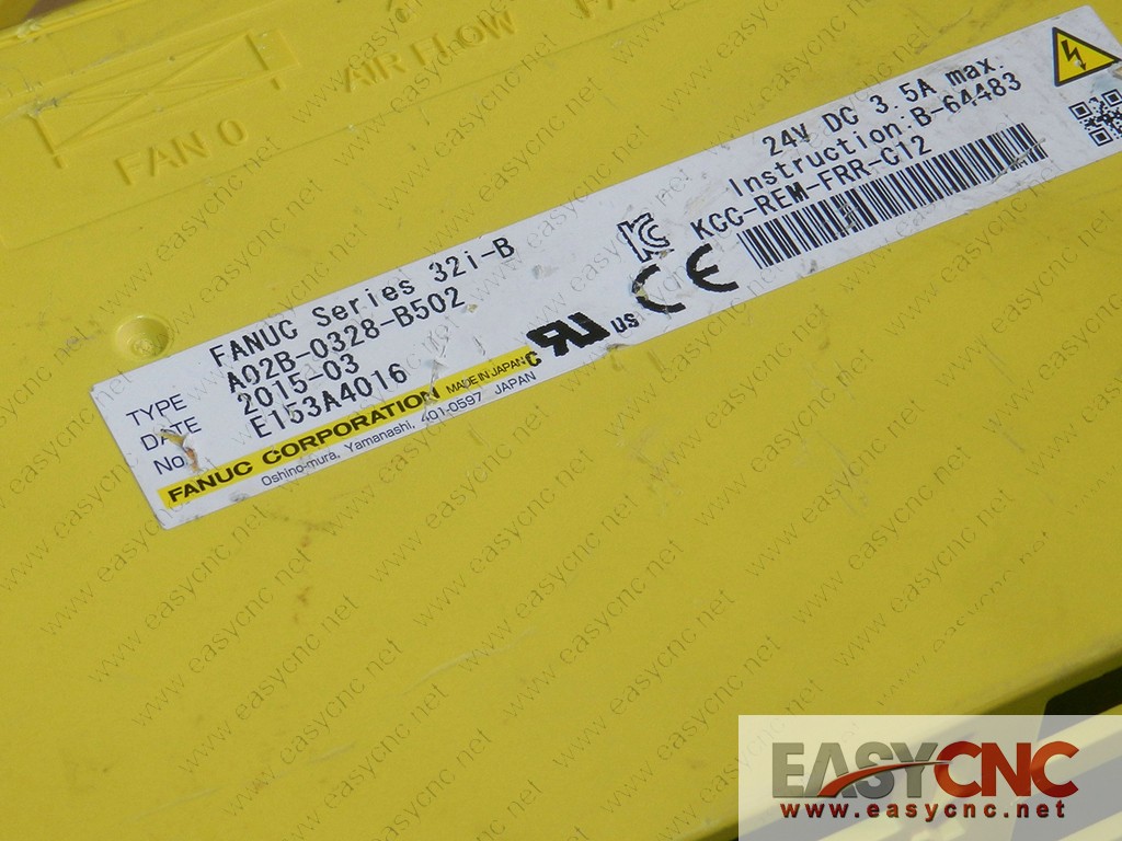 A02B-0328-B502 Fanuc series 32i-B used (please read the Product Description before ordering)