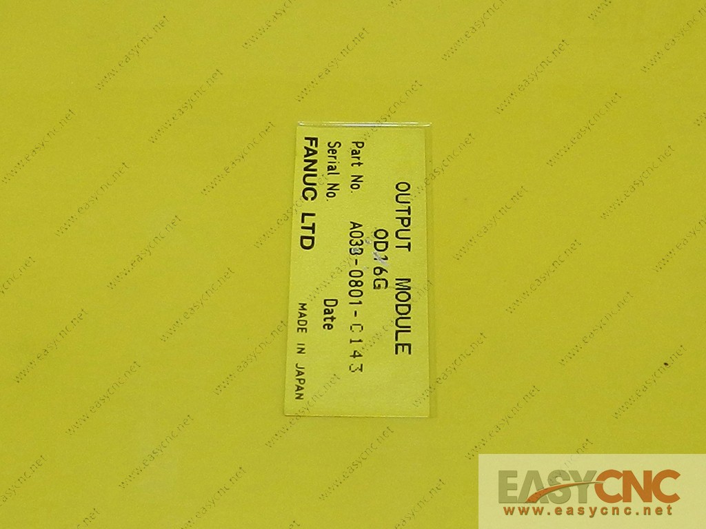 A03B-0801-C143 OD16G Fanuc output module used