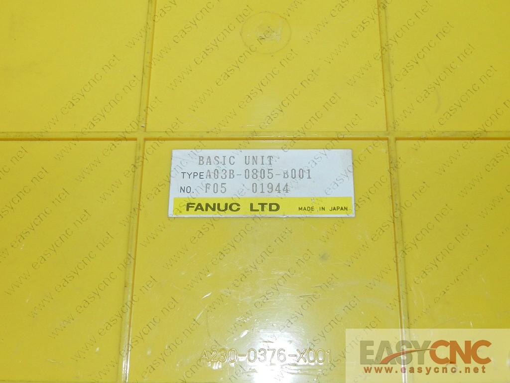 A03B-0805-B001 Fanuc BASIC UNIT used