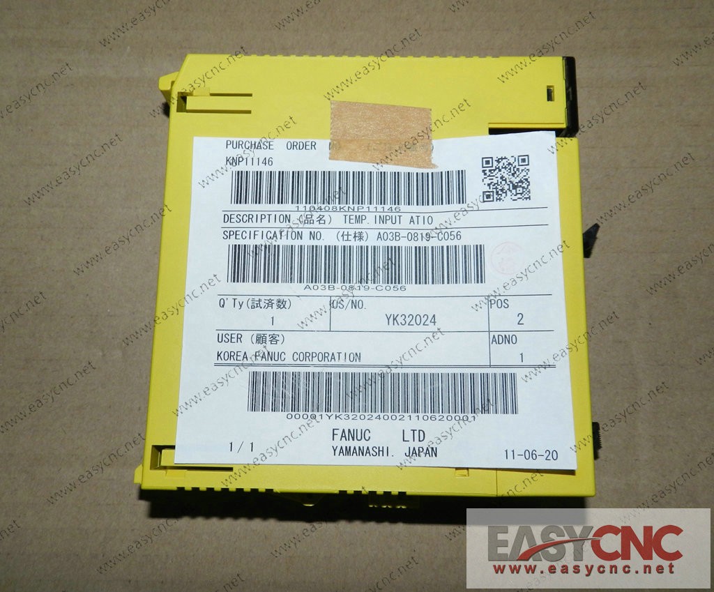 A03B-0819-C056 Fanuc ATI04A I/O new