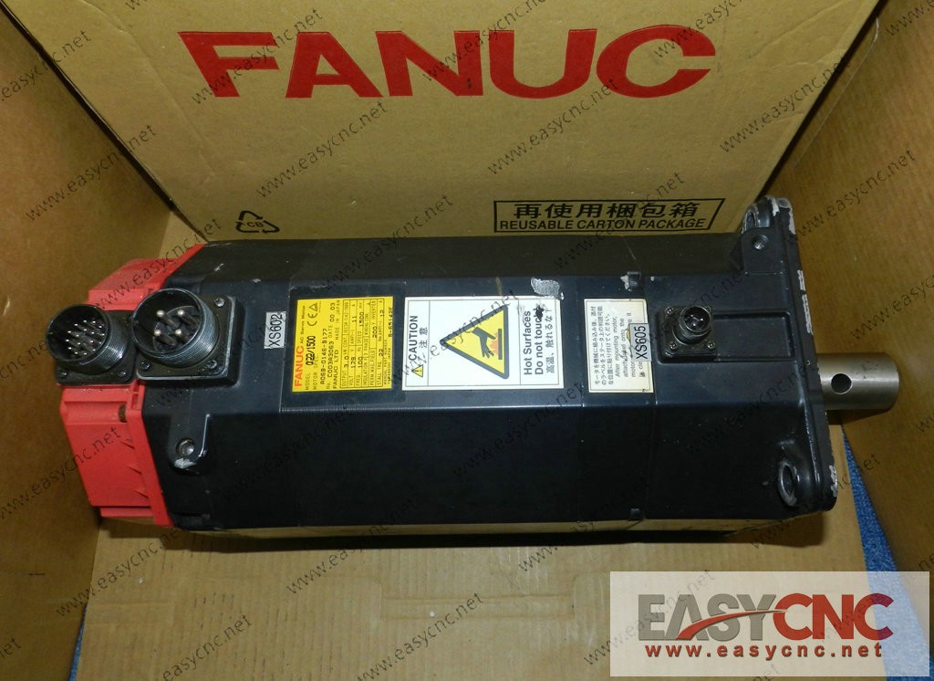 A06B-0146-B177 Fanuc ac servo motor a22/1500 used