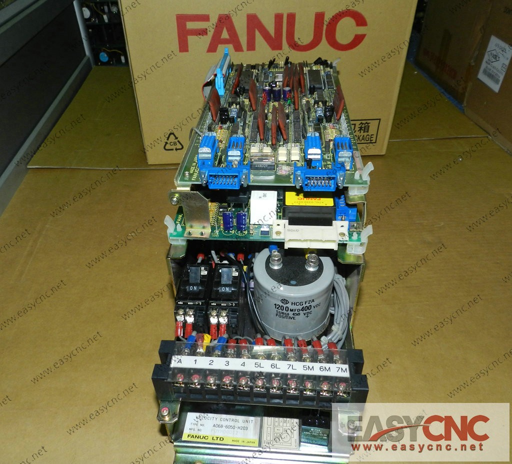A06B-6050-H203 Fanuc servo amplifier used