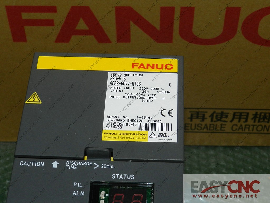 A06B-6077-H106 Fanuc power supply module new