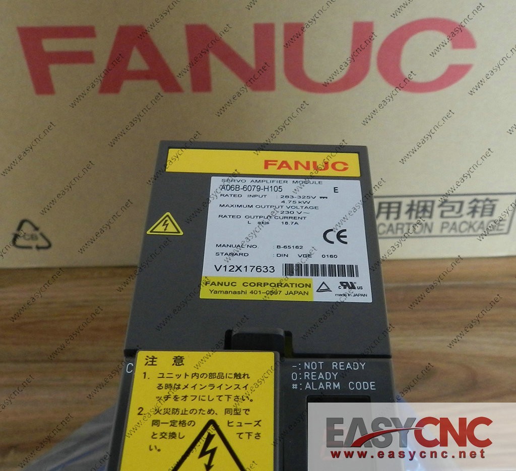 A06B-6079-H105 Fanuc servo amplifier SVM1-80 new