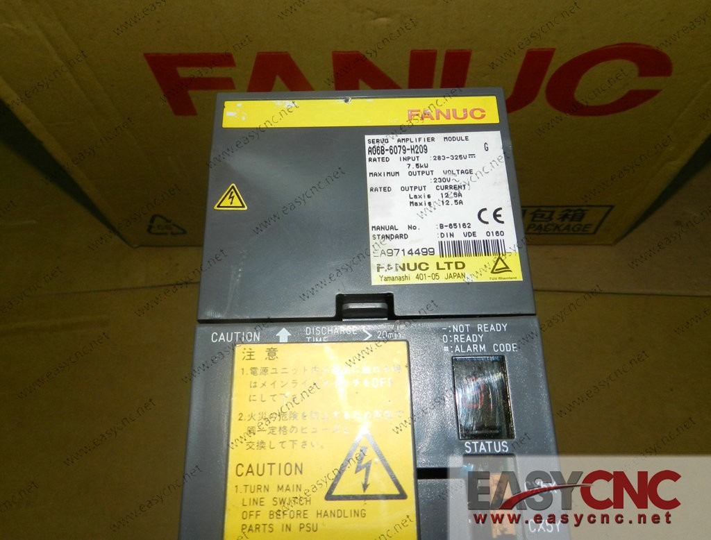 A06B-6079-H209 Fanuc servo amplifier SVM2-40/40L used