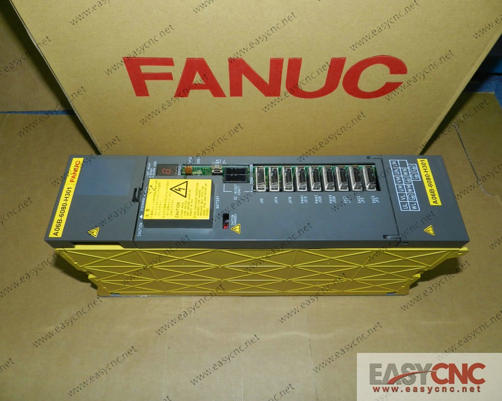 A06B-6080-H301 Fanuc servo amplifier SVM3-12/12/12 used