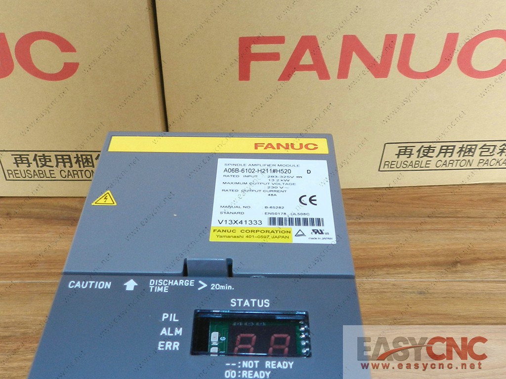 A06B-6102-H211#H520 Fanuc spindle amplifier module SPM-11 new