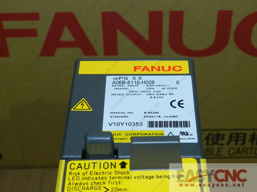 A06B-6110-H006 Fanuc power supply aiPS5.5 new