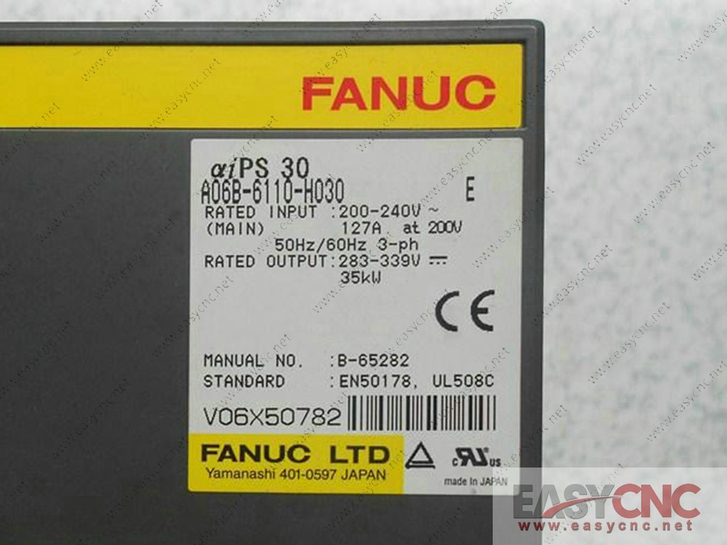 A06B-6110-H030 Fanuc power supply aiPS30 new