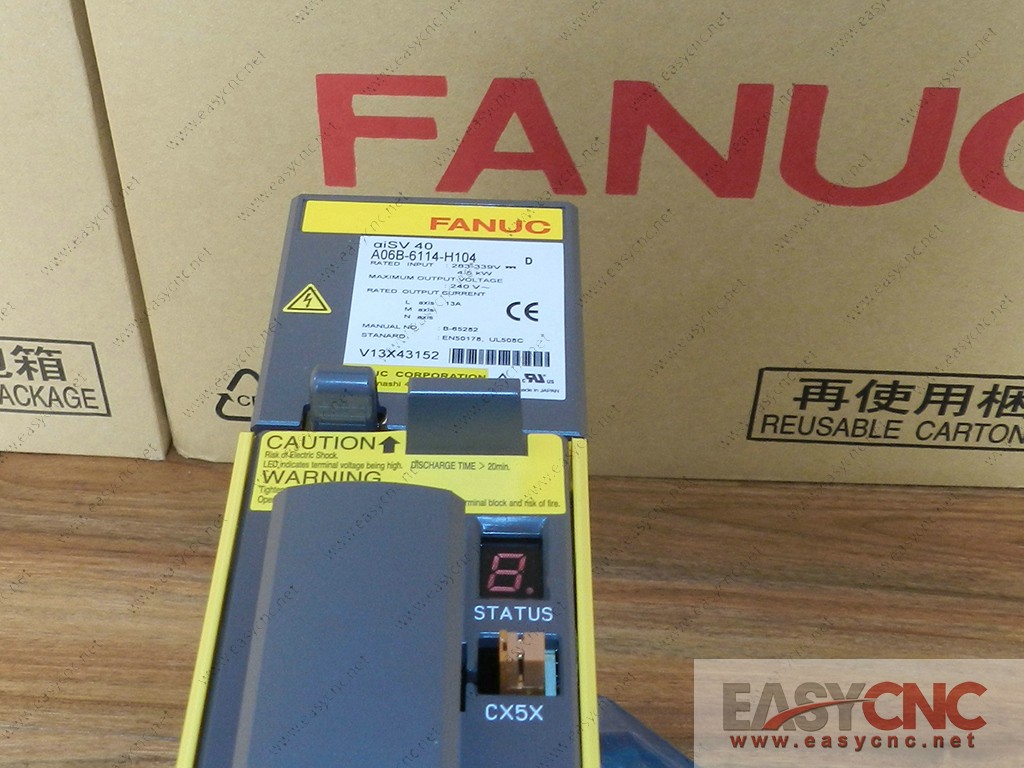 A06B-6114-H104 Fanuc servo amplifier module aiSV40 new