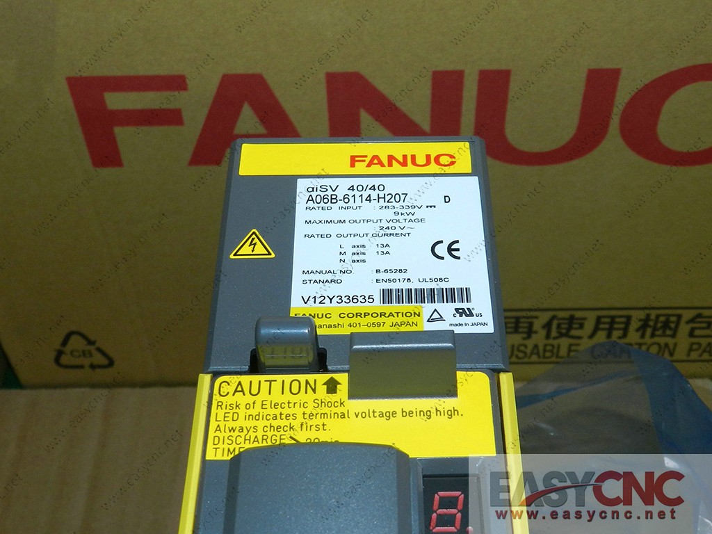 A06B-6114-H207 Fanuc servo amplifier module aiSV40/40 new