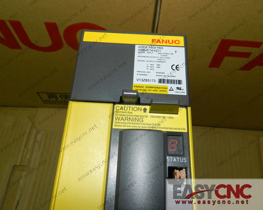 A06B-6114-H211 Fanuc servo amplifier module aiSV160/160 new