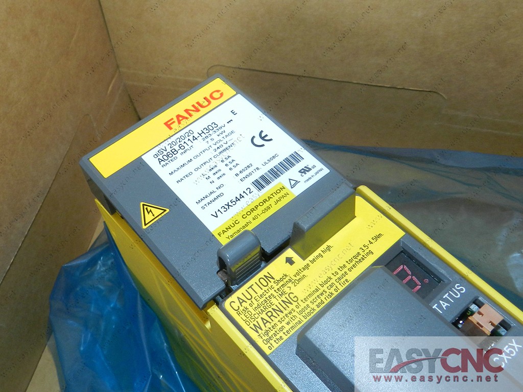 A06B-6114-H303 Fanuc servo amplifier module aiSV20/20/20 new