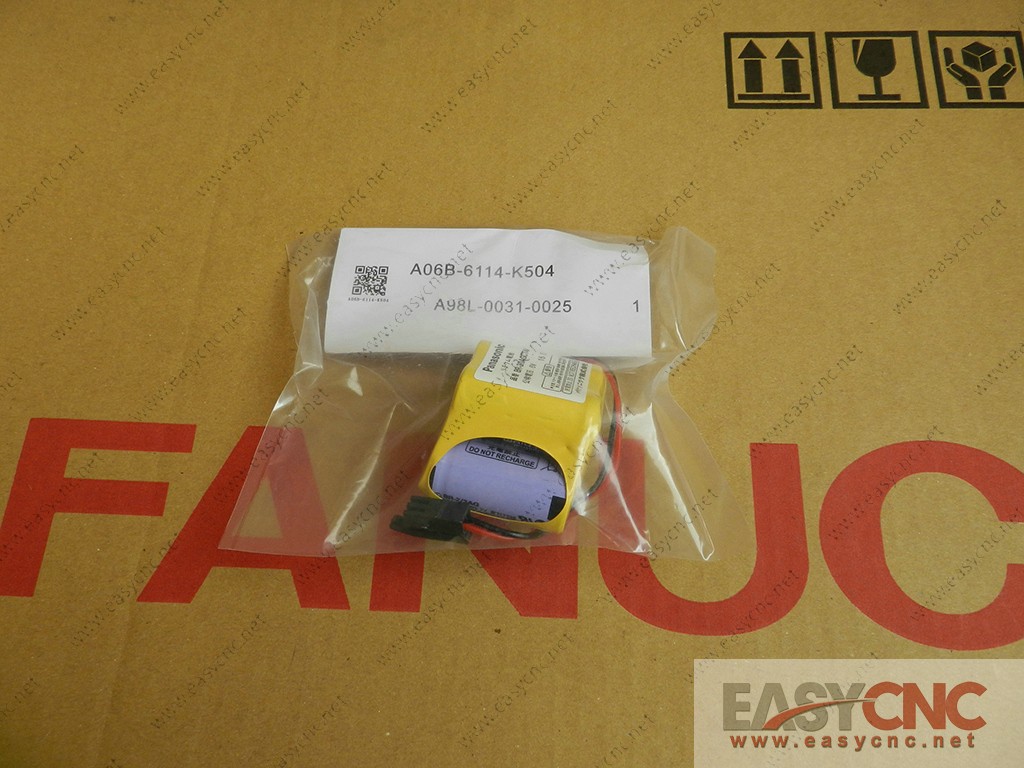 A06B-6114-K504 Fanuc battery new