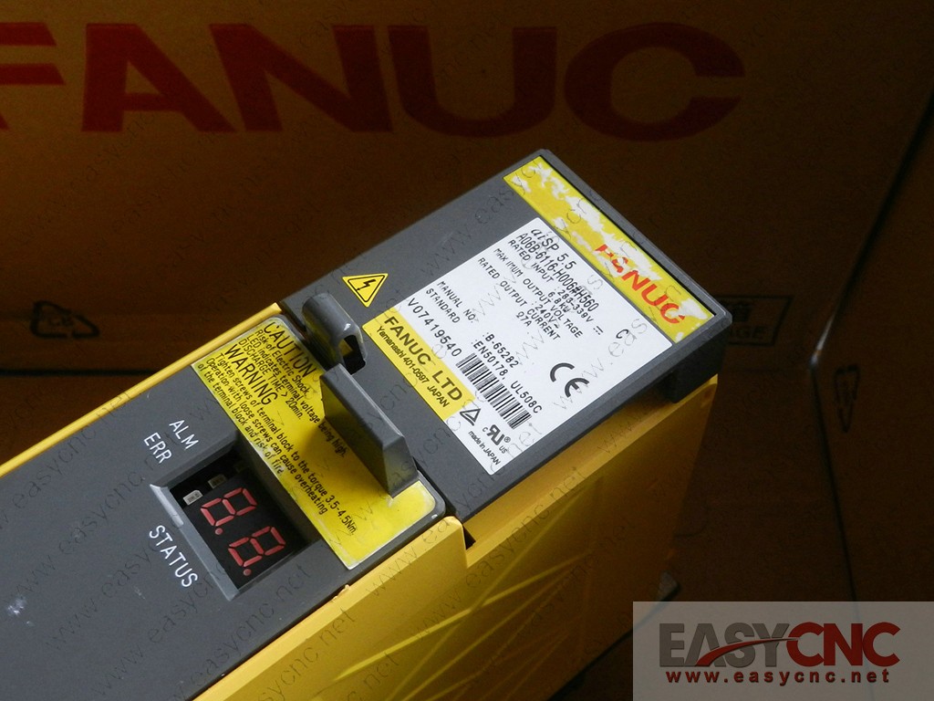 A06B-6116-H006#H560 Fanuc spindle amplifier SPMC-5.5i used