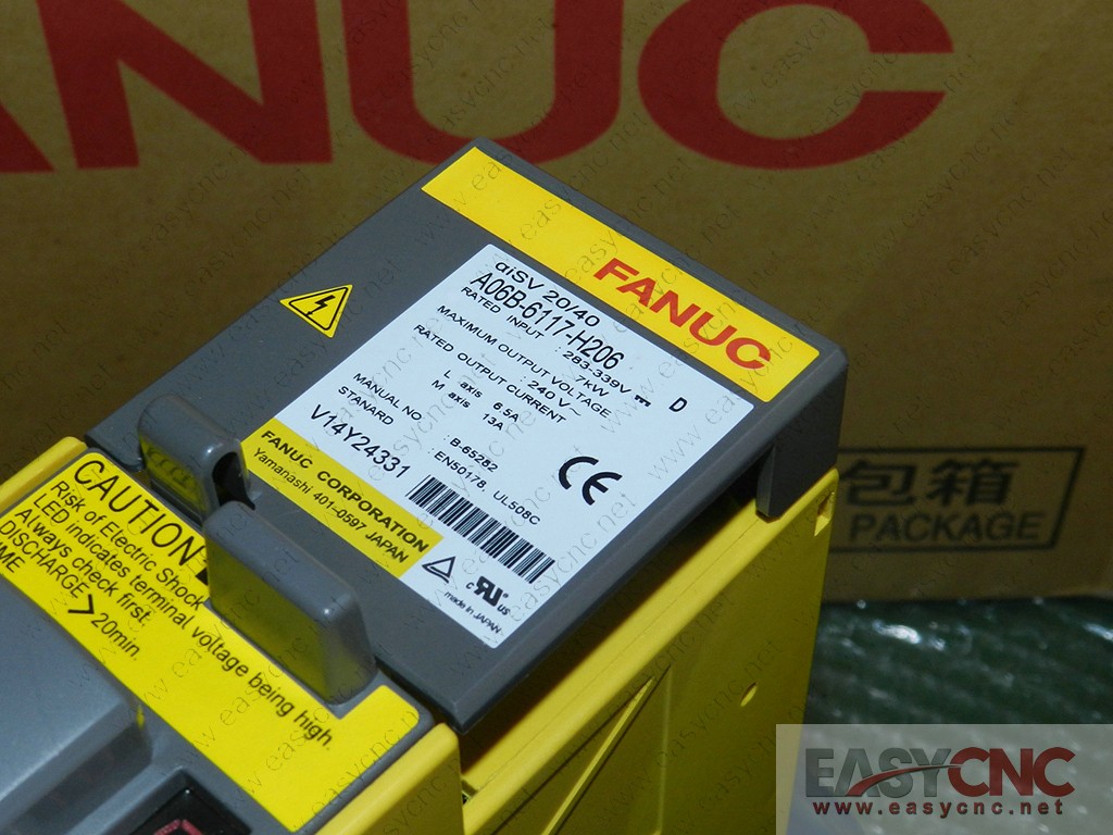 A06B-6117-H206 Fanuc servo amplifier module aiSV20/40 new