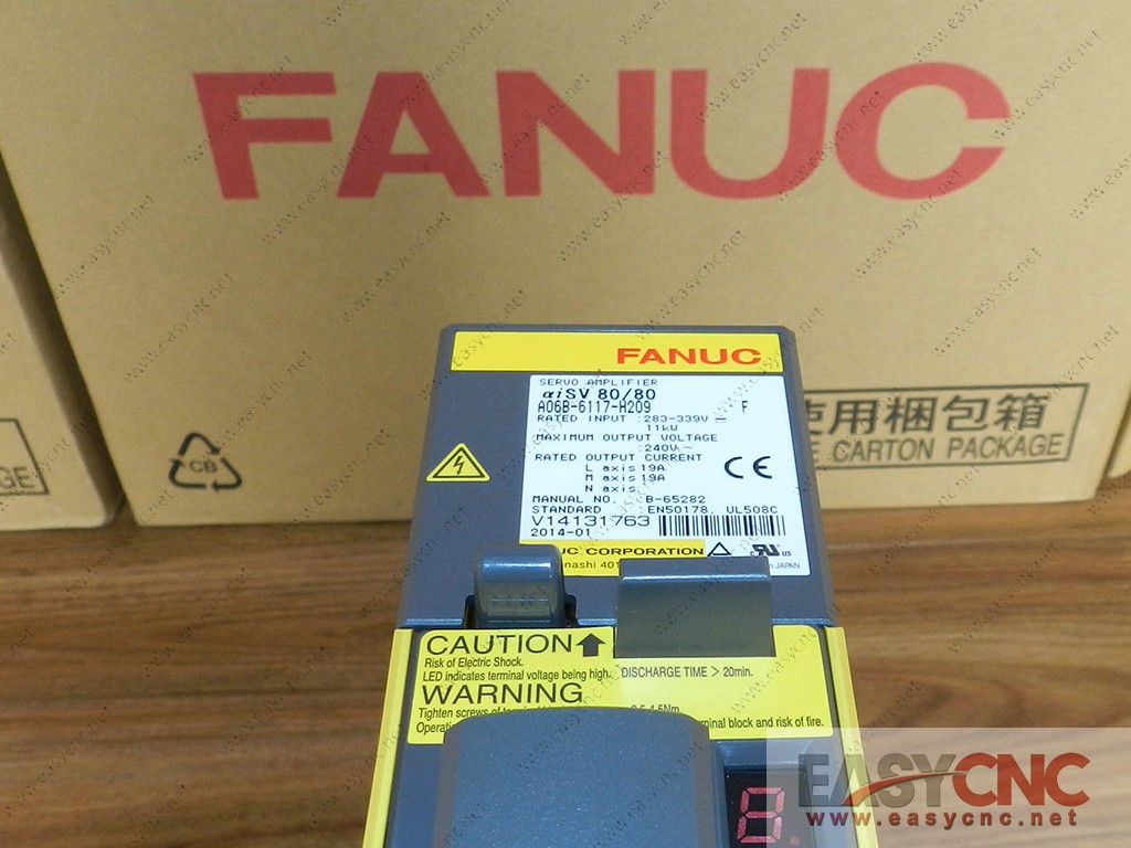 A06B-6117-H209 Fanuc servo amplifier module aiSV80/80 new