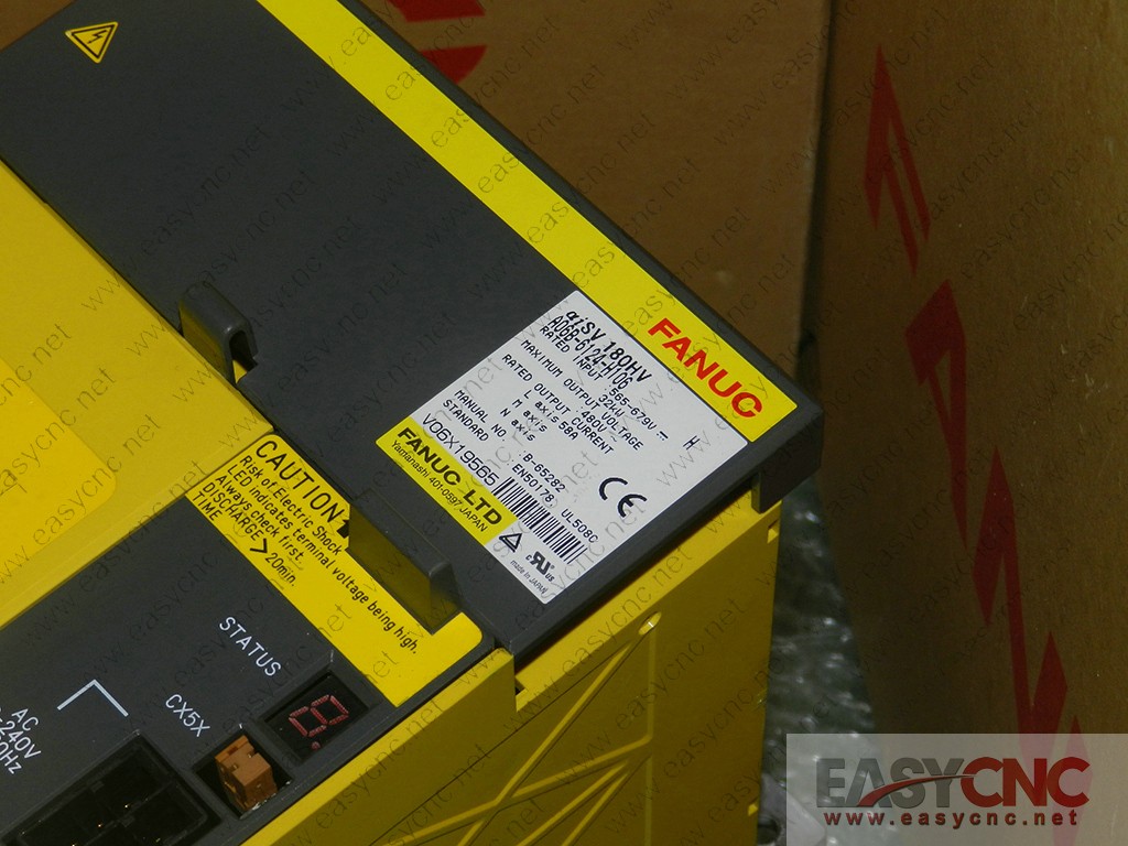 A06B-6124-H106 Fanuc servo amplifier aiSV180HV new