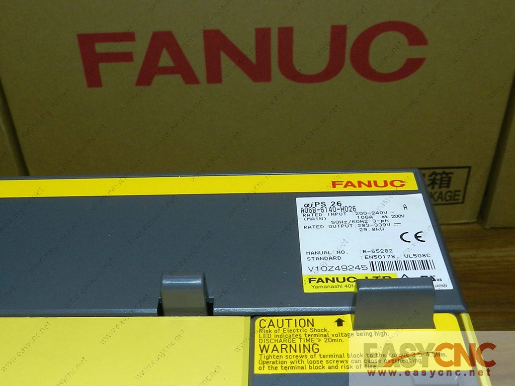 A06B-6140-H026 Fanuc power supply module aiPS26 new