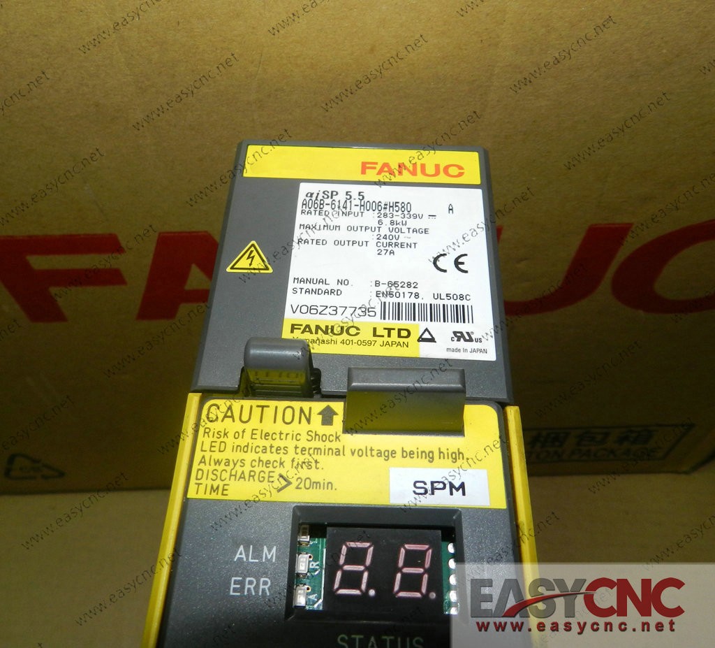 A06B-6141-H006#H580 Fanuc spindle amplifier module aiSP5.5 new