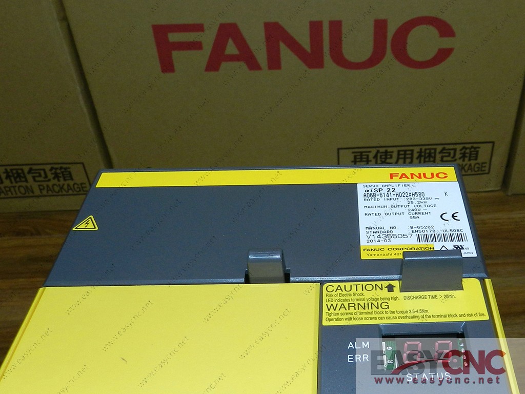 A06B-6141-H022#H580 Fanuc spindle amplifier module aiSP22 new