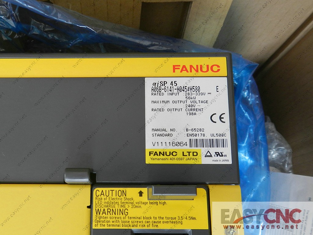 A06B-6141-H045#H580 Fanuc spindle amplifier module aiSP45 new