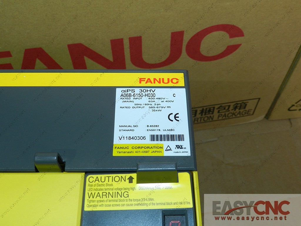 A06B-6150-H030 Fanuc power supply module aiPS30HV new