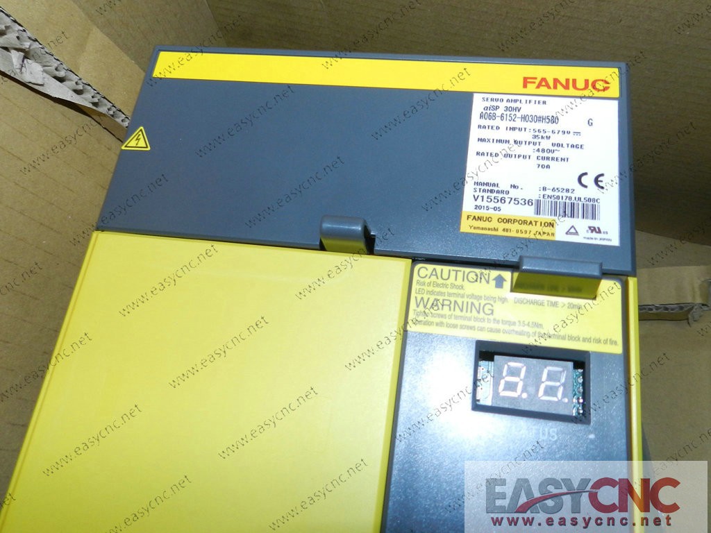 A06B-6152-H030#H580 Fanuc spindle amplifier aiSP30HV new