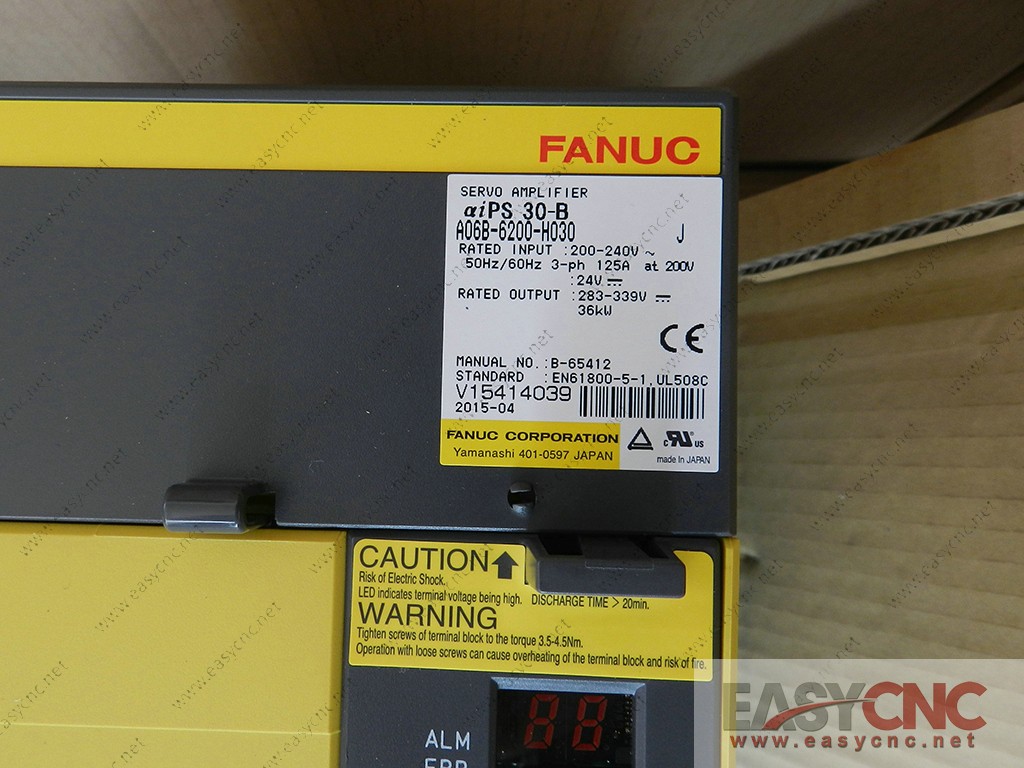 A06B-6200-H030 Fanuc power supply module aiPS 30 new