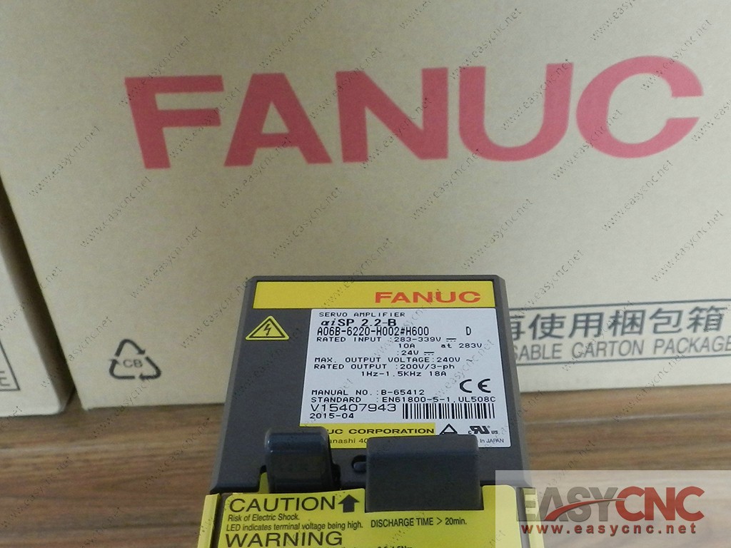 A06B-6220-H002#H600 Fanuc spindle amplifier aiSP2.2-B new