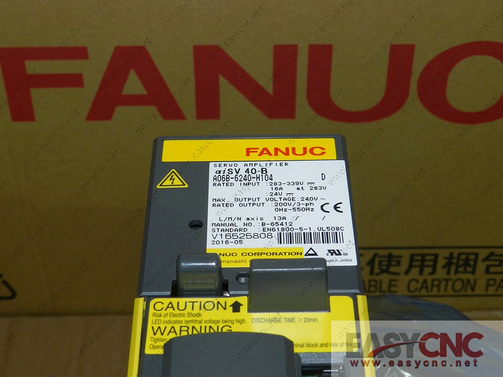 A06B-6240-H104 Fanuc servo amplifier aiSV40-B new