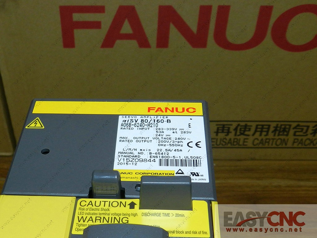 A06B-6240-H210 Fanuc servo amplifier module aiSV 80/160-B new