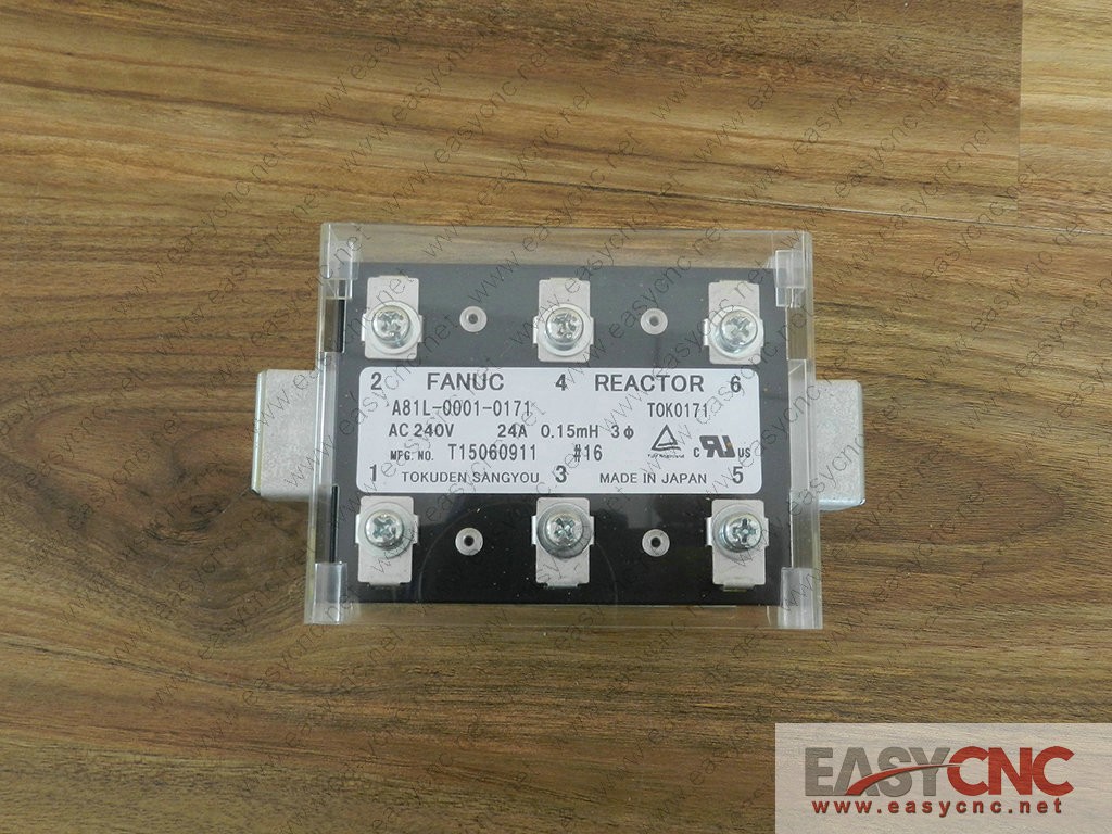 A81L-0001-0171 Fanuc Reactor AC 240V 0.15mH T15060911 new
