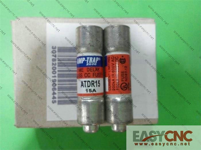 ATDR15 15A AMP-TRAP Ferraz Shawmut Time-delay Fuse new
