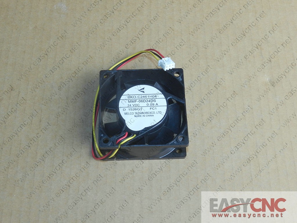 BKO-C2461H04 MMF-06D24DS-FC1 Mitsubishi fan 24vdc 0.09A 60*60*25mm new