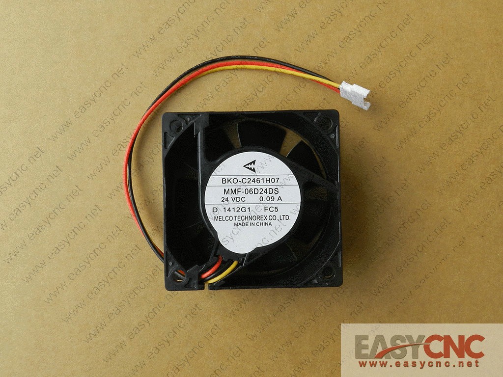 BKO-C2461H07 MMF-06D24DS-FC5 Mitsubishi fan 24vdc 0.09A 60*60*25mm new